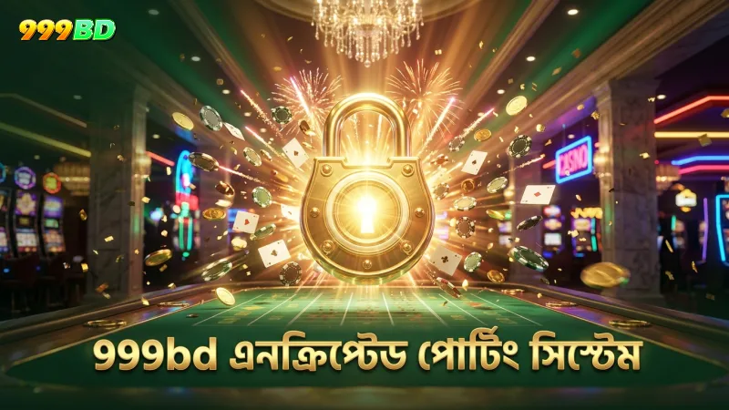 999bd-এর এনক্রিপ্টেড পোর্টিং সিস্টেম লগইন সুরক্ষায় অপরিহার্য।