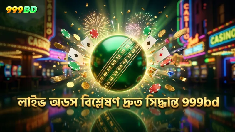 লাইভ ম্যাচে অডস বিশ্লেষণ করে দ্রুত সিদ্ধান্ত নিন।