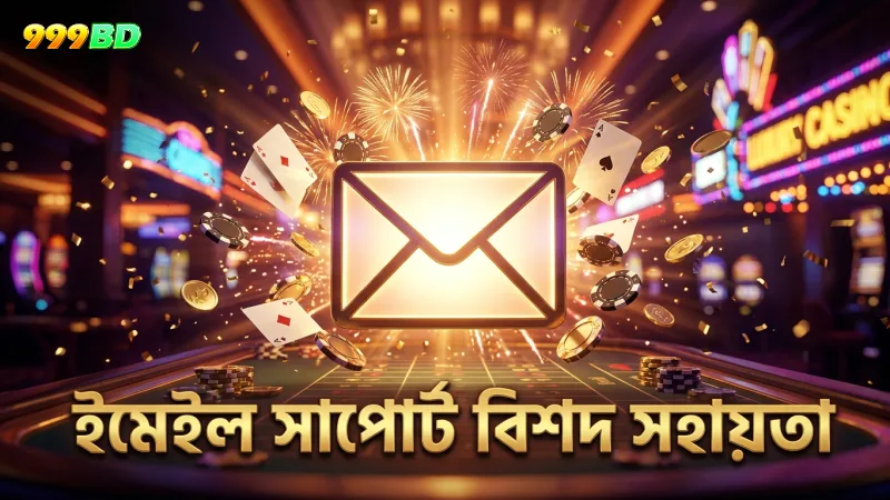 ইমেইল সাপোর্টে বিস্তারিত সমস্যার সমাধান পাওয়া যায়, ব্যবহার করুন
