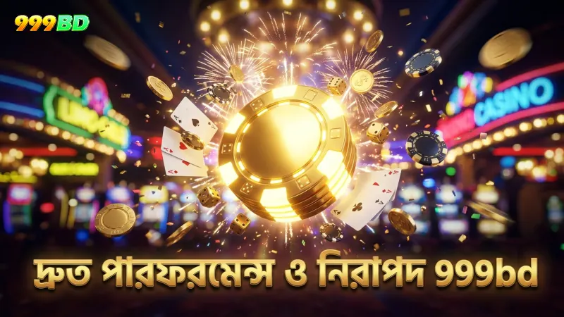 999bd অ্যাপের মালওয়্যার মুক্ত ও দ্রুত পারফরমেন্স সুবিধা