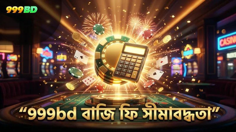 999bd প্ল্যাটফর্মের ফি ও বাজির সীমাবদ্ধতা স্পষ্ট।
