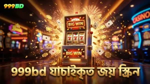 স্ক্রিন রসিদ থেকে প্রাপ্ত বড় জয়ের সত্যতা 999bd দ্বারা যাচাই করা হয়
