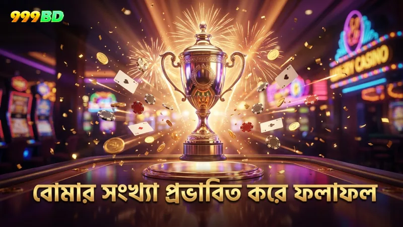 বিভিন্ন বোমার সংখ্যা নির্বাচন মাইন্স গেমে ফলাফল প্রভাবিত করে