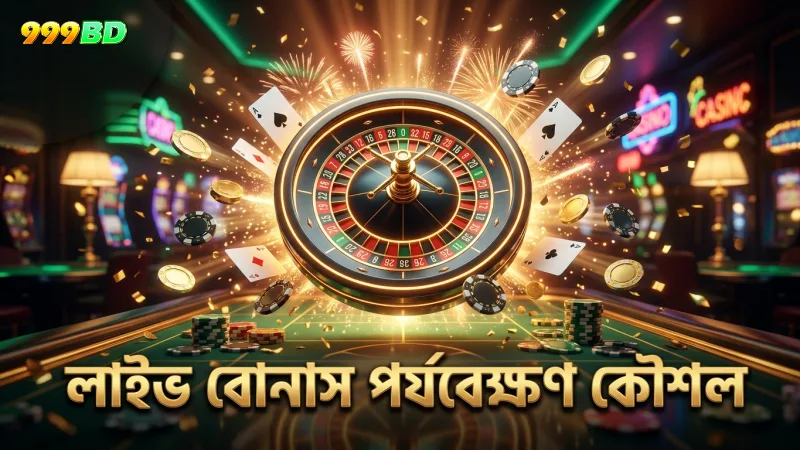 লাইভ বোনাস রাউন্ড পর্যবেক্ষণ করে কৌশল সাজানো হয়